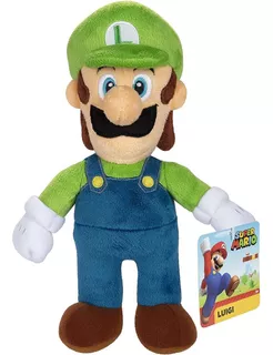 Nintendo Super Mario Peluche De 22 Cms Personaje Luigi