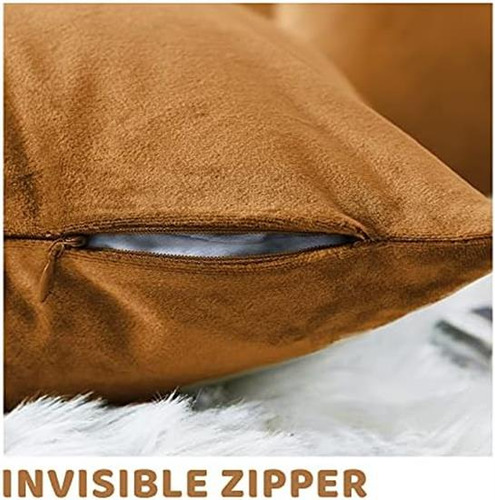 Lazzzy Funda De Almohada De Terciopelo Funda De Almohada Dec