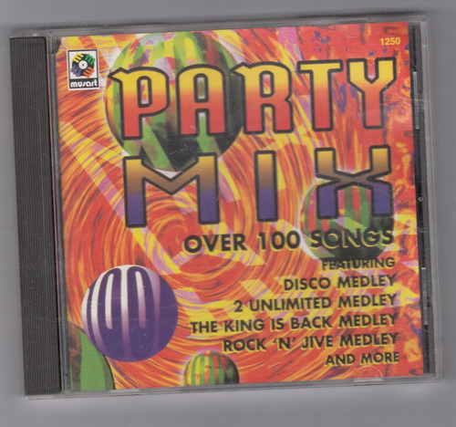 Party Mix Over 100 Songs Cd Original Usado Qqb. 