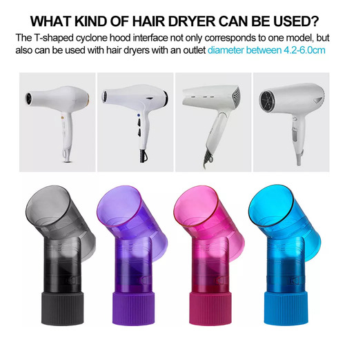 Secador De Rizado Con Difusor De Pelo, Secador De Pelo, Seca