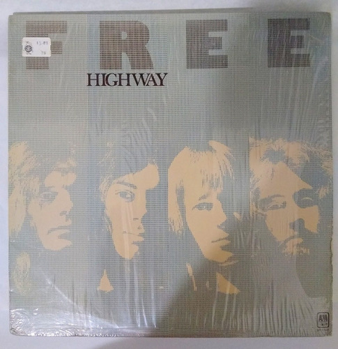 Free Highway Vinilo Lp + Insert Usa 1971 Vg+ Classic Rock