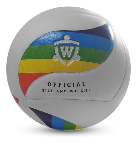 Pelota De Voley Rainbow - Gajos Helicoideal - Wolfi 