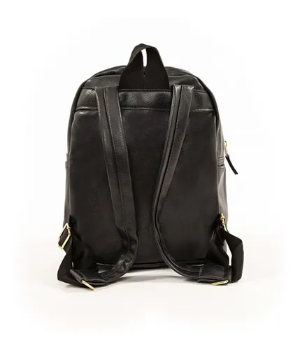 Mochila Mujer Fiorentino Negra Tropea