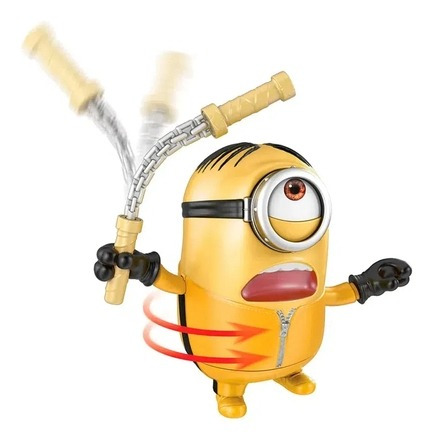 Imagem 2 de 4 de Figura Eletrônica Minions 2 Minions Poderosos Stuart -mattel
