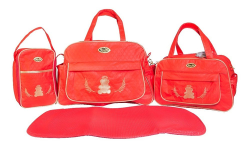 Bolsas De Bebe E Trocador 4 Pç Maternidade Enxoval