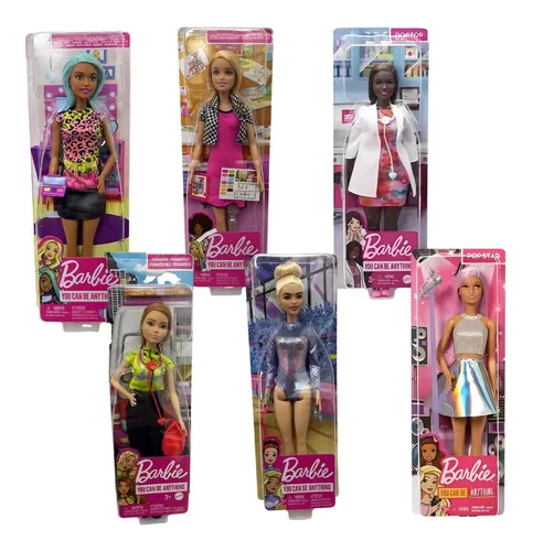 Consermaq Brinquedos - Escolha a Barbie que mais combina com o que você  quer ser quando crescer! 🥰 Afinal, você pode ser tudo o que quiser! Cada  Barbie veste uma produção inspirada