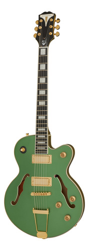 Guitarra EpiPhone Uptown Kat Es Sapphire Emerald Green