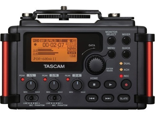 Imagem 2 de 7 de Gravador Tascam Dr-60dmkii 4 Entradas/4 Trilhas 12x S/juros