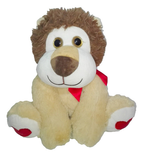 Peluche Leon Corazon Lazo 35cm Kellytoy