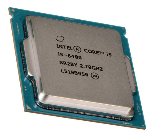 Procesador gamer Intel Core i5-6400 BX80662I56400  de 4 núcleos y  3.3GHz de frecuencia con gráfica integrada