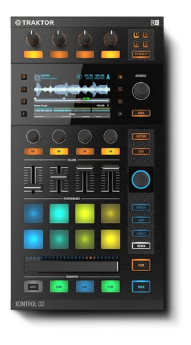 Imagen 3 de 4 de Controlador DJ Native Instruments Traktor Kontrol D2 negro 100V/240V