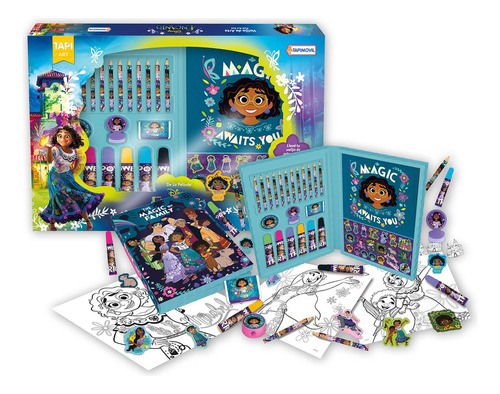 Set Valija De Arte De Encanto De Disney Jeg Den01163