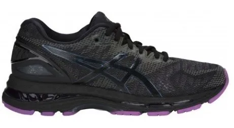 Cubeta Obediente rompecabezas Zapatilla Asics Gel Nimbus 20 Lite Show Running Mujer Negra | Envío gratis