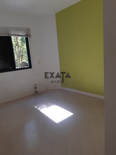 Imagem 6 de 12 de Apartamento Com Living Para Três Ambientes, Home Theater, Sala De Jantar, Copa E Varanda, Cozinha Com Armários, Lavabo E Dependência De Funcionária. 03 Dormitórios Sendo 1 Suítes C - Ap00845 - 699004