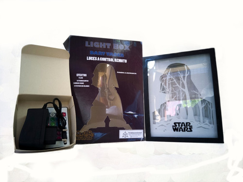 Lampara 3d Guerra De Las Galaxias A Control Remoto