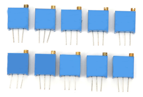 Resistencia Variable Ajustable, 50 Unidades, 10 Valores Vari