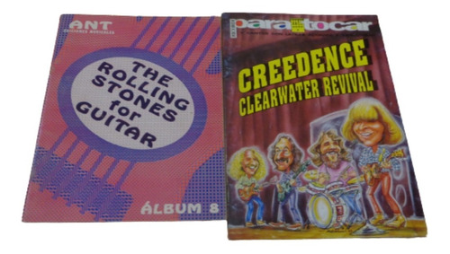 2 Revistas Para Tocar Y Cantar. Rolling Stones, Creedence