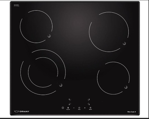 Anafe Empotrar Ormay Smart Cook I4 Placa Induccion 4 Focos