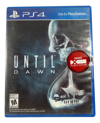 Until Dawn, Supermassive Game, Playstation 4 Fisico (Reacondicionado)