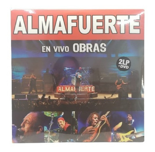 Almafuerte En Vivo Obras Vinilo Nuevo Musicovinyl