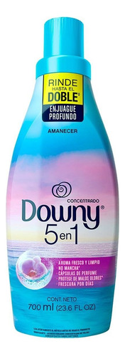 Suavizante De Telas Downy 5 En 1 Amanecer 700ml