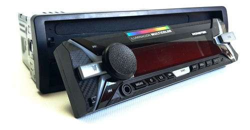 Estéreo Para Auto Monster X 1100 Usb Sd Bt Rgb + 5