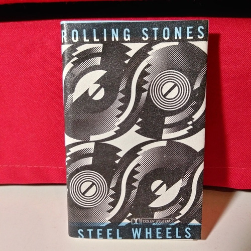 Rolling Stones Steel Wheels Casete Ed Uy 1989 Muy Bueno