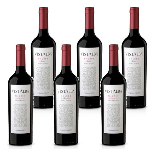 Vino Vistalba Malbec Caja X 6 Unidades