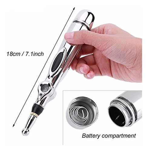 Meridian Láser Terapéutico Electrónico Pluma Masaje Curativo