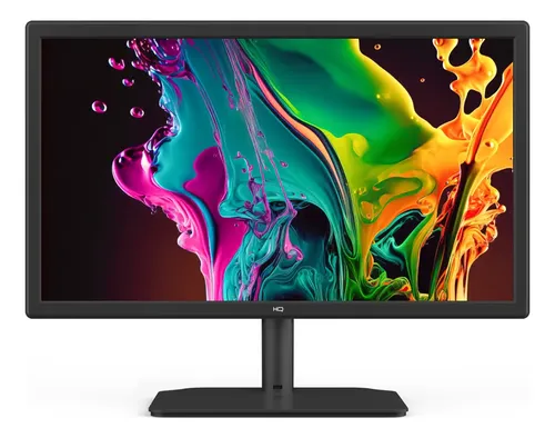 Monitor HQ 19.5HQ-LED Widescreen Hdmi Vesa Cor Preto
