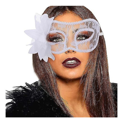Bounzhi Máscara De Mascarada Sexy Máscara De Encaje Veneci