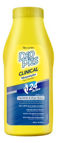 Talco Para Pies Clinical Recamier 300 Gr.