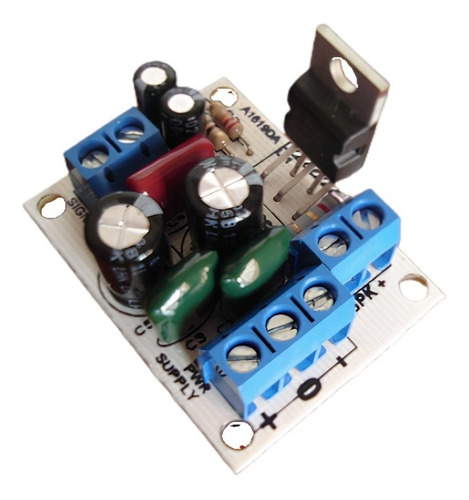 Mini Amplificador 35 W C/ Tda2050 + Fuente Trafo Y Disipador
