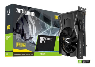 Tarjeta Grafica Zotac Geforce Gtx 1650 Oc 4gb Gddr6