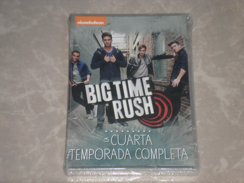 Big Time Rush -la Cuarta Temporada Completa -2 Dvd's Español