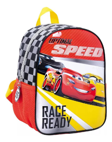 Mochila Escolar Infantil Cars Nena Para Jardin 12 Wabro C