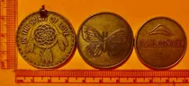 Comprar Set 3 Medallas Centro Rehab. Alcohólicos Anónimos De Bronce