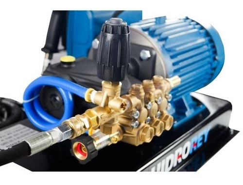 Imagen 4 de 10 de Hidrolavadora Ind. 5hp Trifásica 2500psi Cabezal Italiano