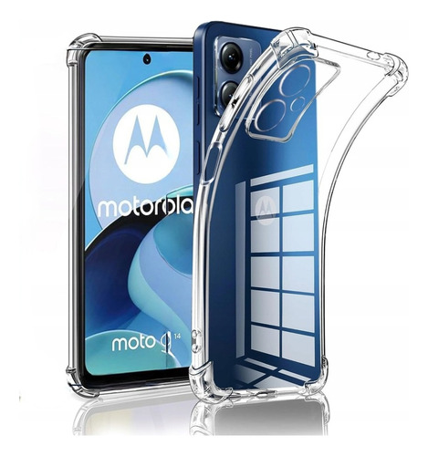 Funda Flex Antigolpe Esquinas Reforzadas Para Motorola G14