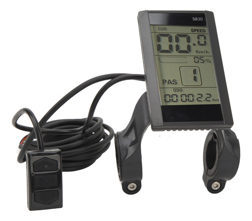 Medidor De Pantalla Lcd Para Bicicleta Eléctrica 24v 36v 48v