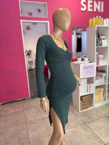 Vestido Para Baby Shower Embarazo Y Lactancia - Seni