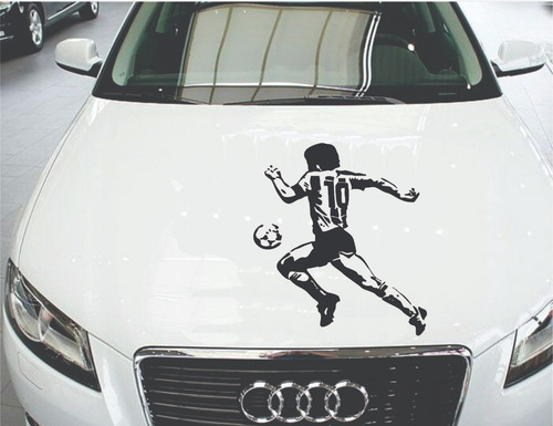 Imagen 2 de 4 de Calcos Maradona Para Capot + Regalo !! Graficastuning 00122