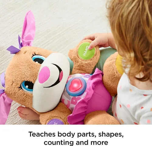 Fisher Price Perrito Aprende Conmigo Bebes Mu eco Ingles