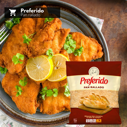 Preferido Pan Rallado 5 Kilos
