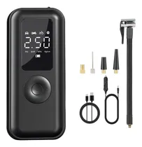 Comprar Mini Compresor Aire Portatil Recargable Auto Moto Balon Boci