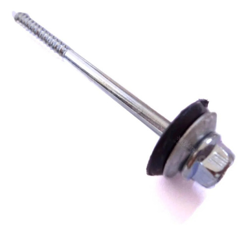 Imagem 7 de 7 de 100 Parafusos Telha Brasilit Jomarca 11cm Kit Vedação Nf-e