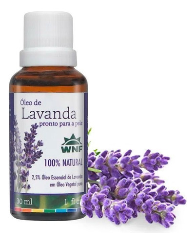 Óleo De Lavanda Pronto Para Pele 30ml Wnf