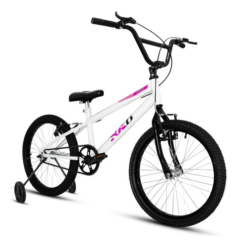 Bicicleta Infantil 20 Masculina Bmx Cross Com Rodinha Apoio