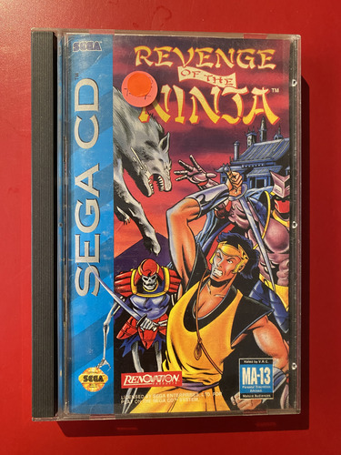 Sega Cd Revenge Of The Ninja (Usado)
