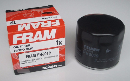 Filtro Oleo Fram Ph6019 Ducati Streetfighter 848 2012 A 2015